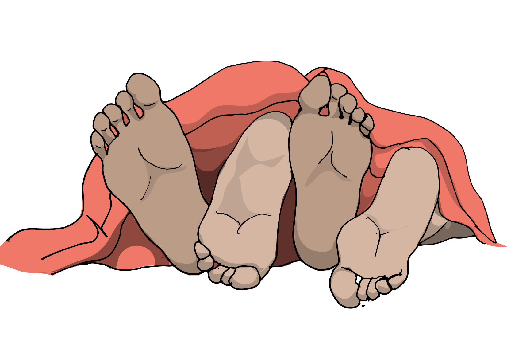 Oralsex i sängen och utlösning i munnen Oralsex i sängen och utlösning i munnen