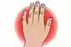 En hand, illustration.