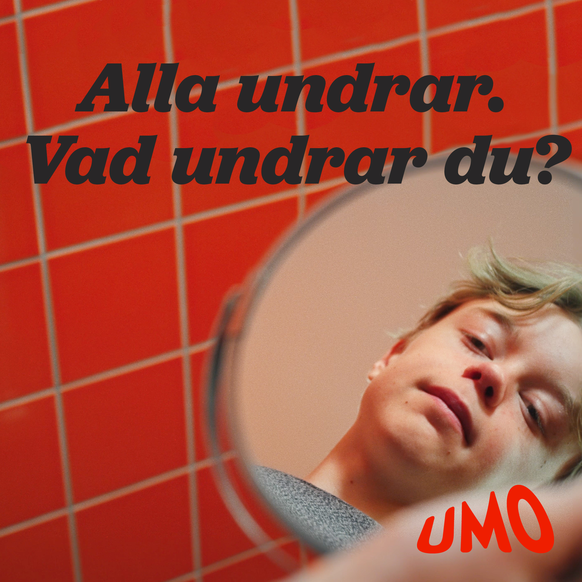 En person ser sig i en spegel